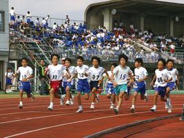 小学校陸上記録会