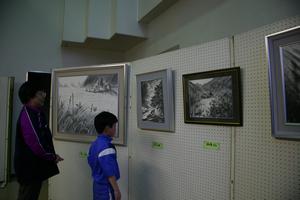 坪江水墨画展