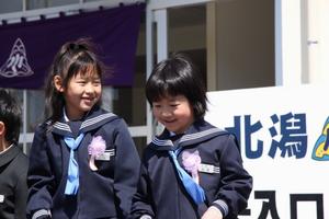 北潟小学校の入学式