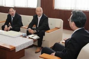 あわら市建設業協会会長と副会長