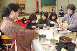 お茶のお点前