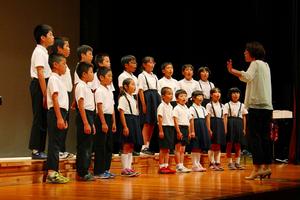 波松小学校の発表