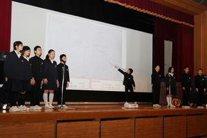 吉崎小学校の発表