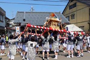 旭区の神社神輿の写真