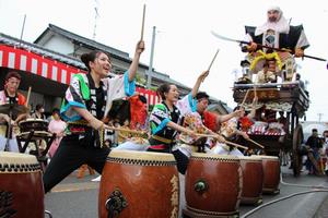 中央区の太鼓の写真