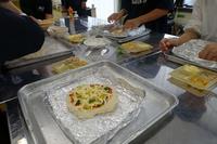 キャンプピザの写真画像