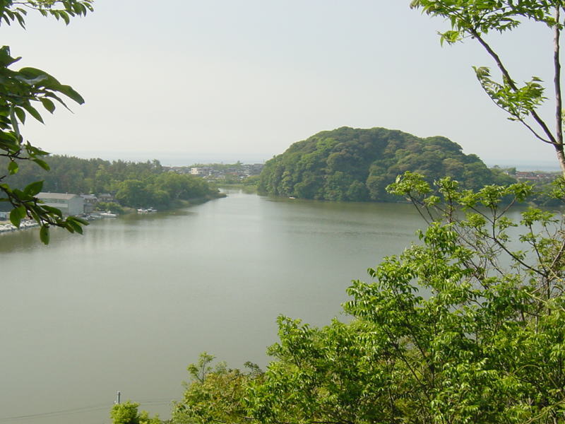 御山からの鹿島