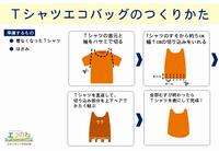 Tシャツエコバッグの作り方画像