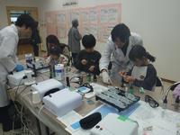 UVレジン体験様子